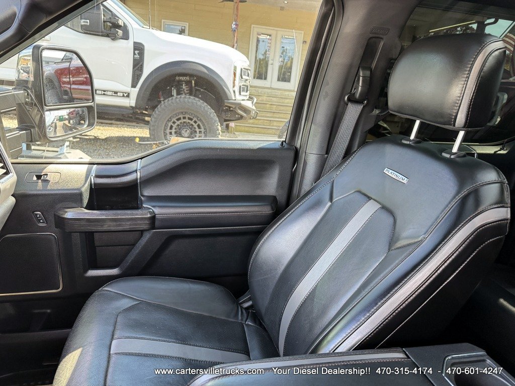 Used 2018 Ford F350 Platinum w/ Platinum Ultimate Package AWD/4WD image 21