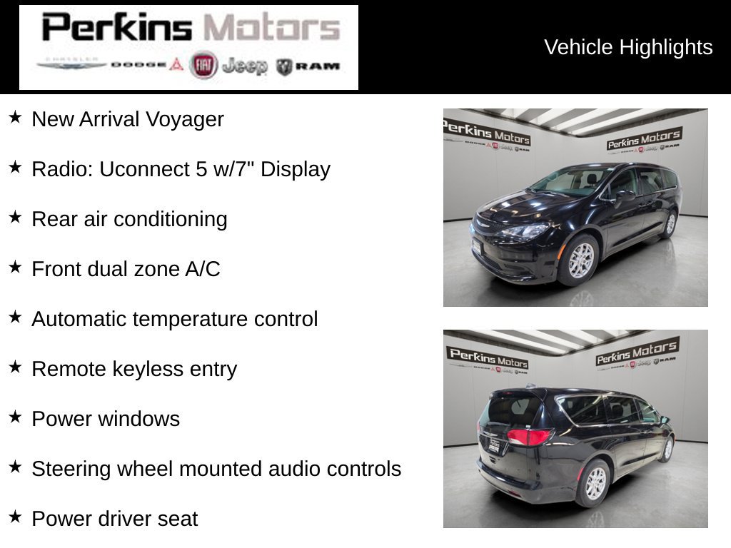 Used 2024 Chrysler Voyager LX FWD image 7