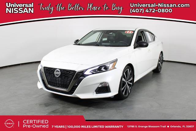 Certified 2022 Nissan Altima 2.5 SR FWD 360° Tour