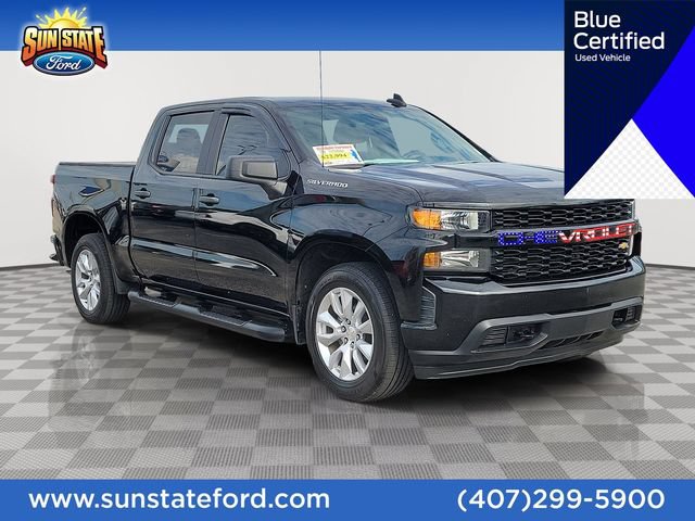 Used 2022 Chevrolet Silverado 1500 Custom RWD image 1