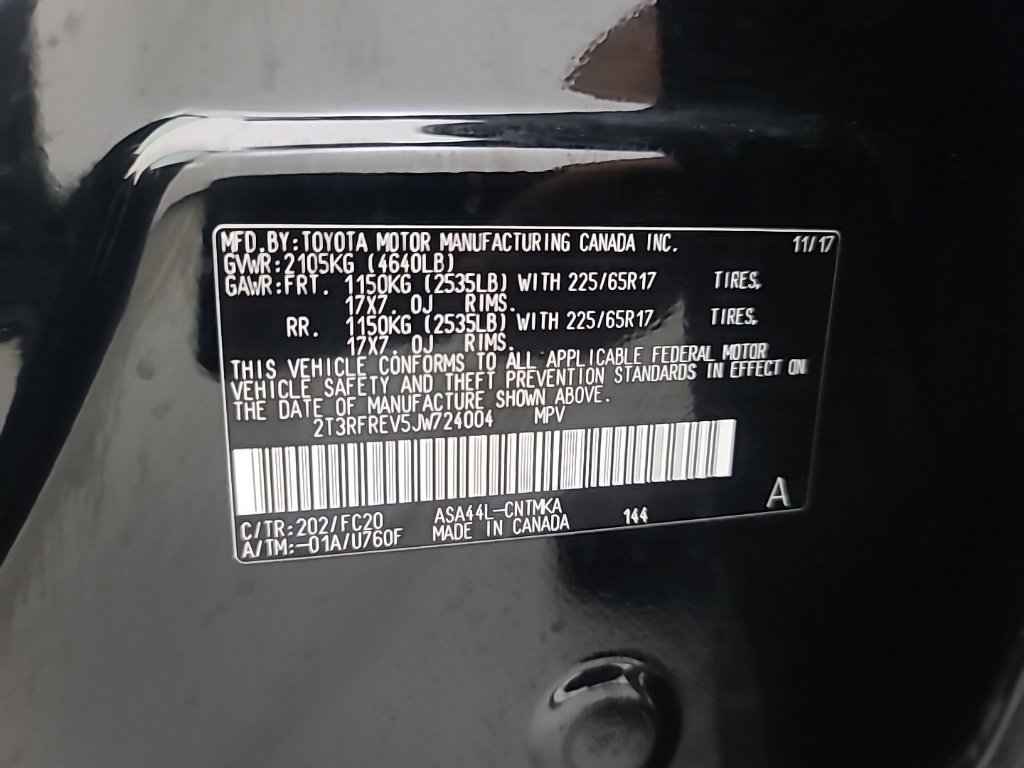 Used 2018 Toyota RAV4 XLE AWD/4WD image 40