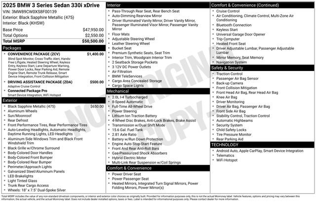 Used 2025 BMW 330i xDrive Sedan image 11