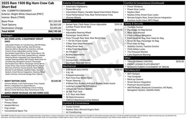 Used 2025 RAM 1500 Big Horn image 50