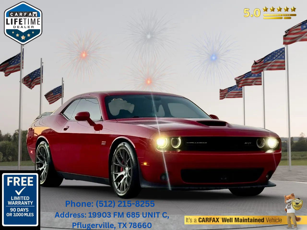 Used 2015 Dodge Challenger SRT w/ Technology Group