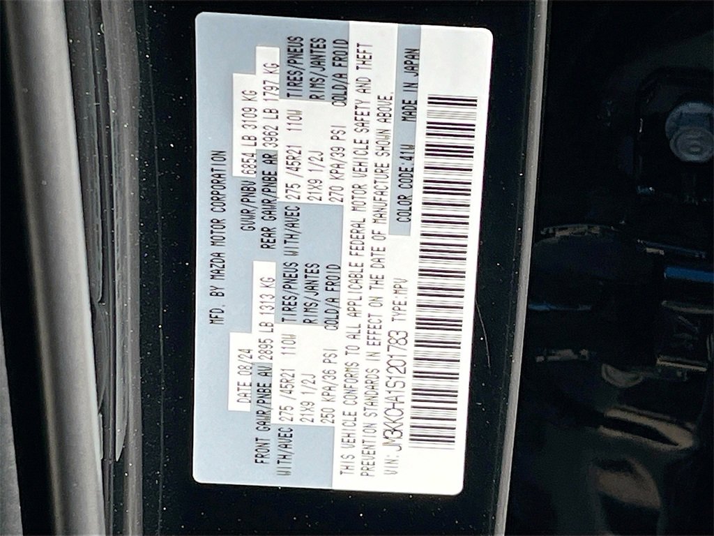 Certified 2025 MAZDA CX-90 Plug-In Hybrid w/Premium Sport image 34