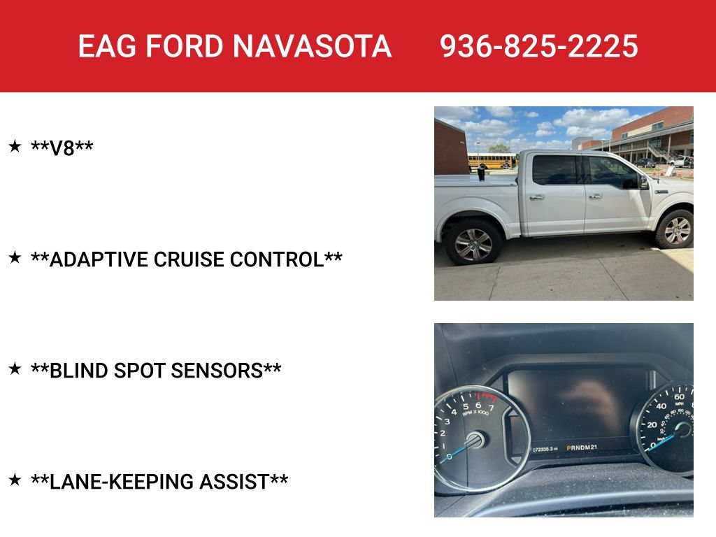 Used 2015 Ford F150 Platinum w/ Equipment Group 701A Luxury RWD image 7
