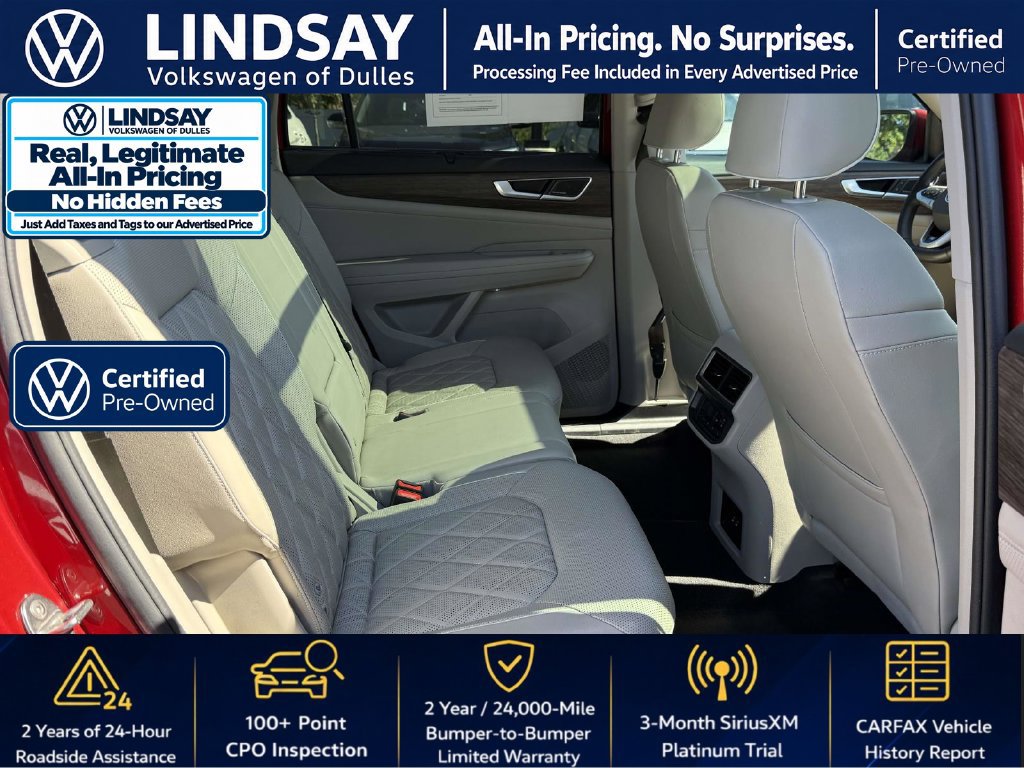Used 2024 Volkswagen Atlas SEL Premium R-Line AWD/4WD image 14