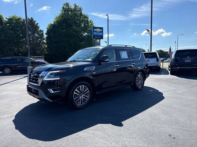 Used 2021 Nissan Armada SL w/ Captain's Chairs Package AWD/4WD image 7