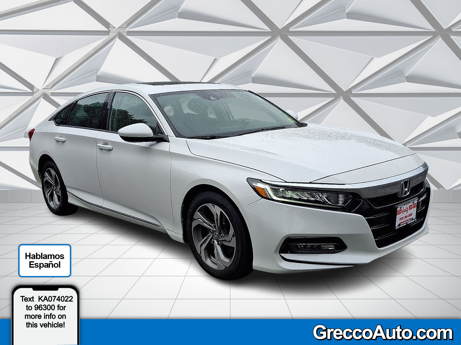 Certified 2019 Honda Accord EX image 1