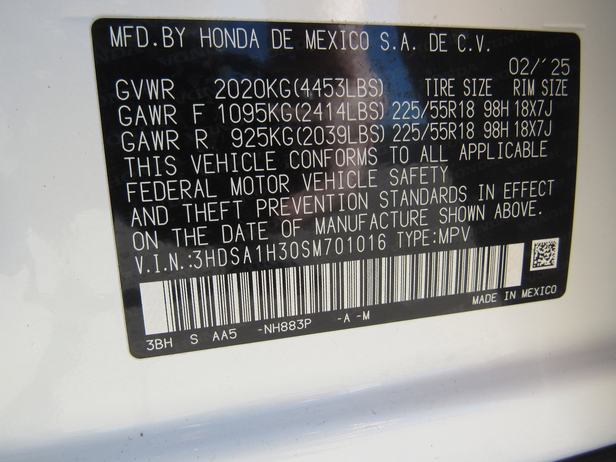 Certified 2025 Acura ADX FWD image 31