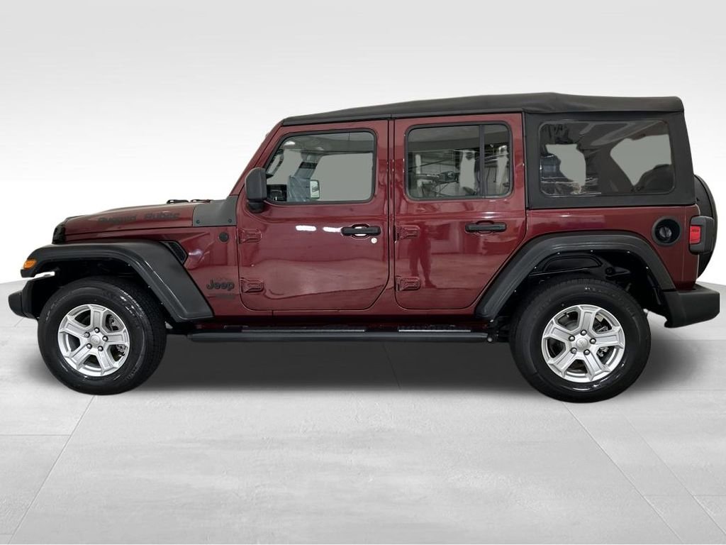 Used 2021 Jeep Wrangler Unlimited Sport image 2