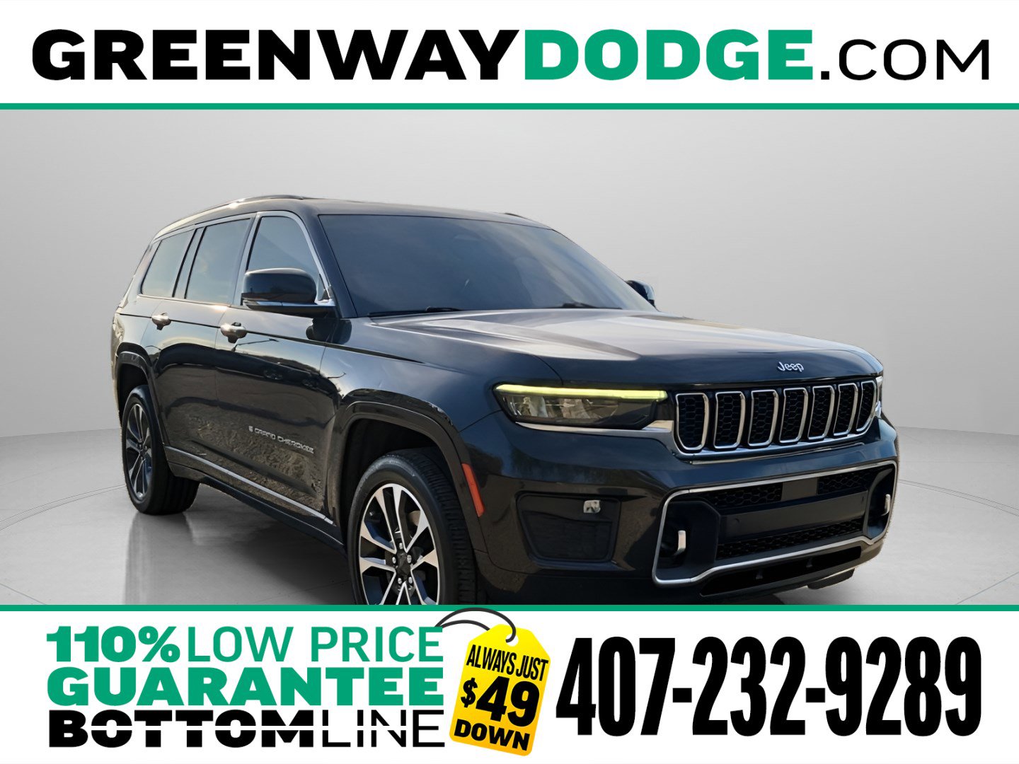 Used 2022 Jeep Grand Cherokee L Overland w/ Luxury Tech Group IV image 1