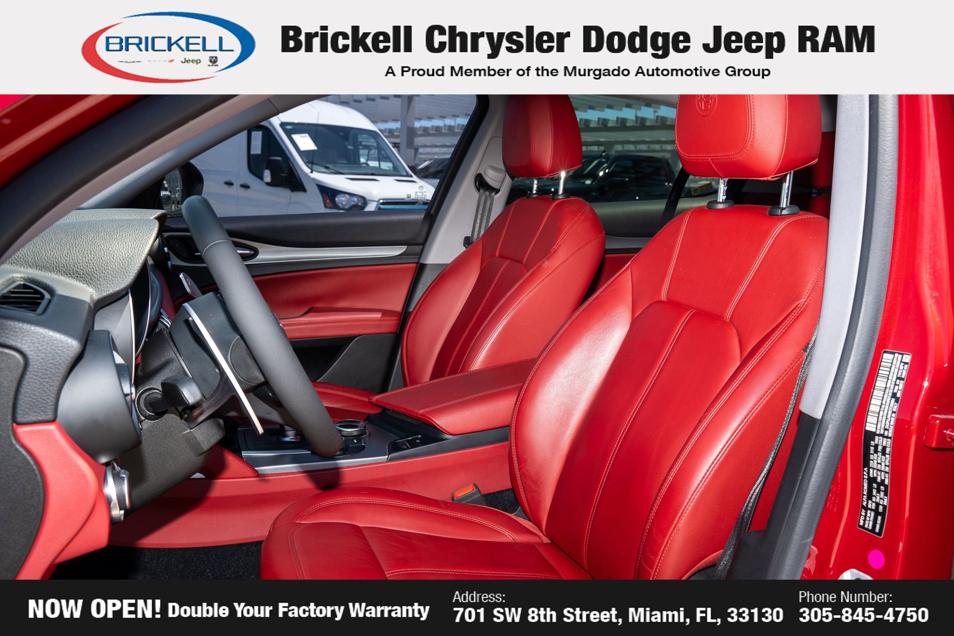 Used 2019 Alfa Romeo Stelvio Sport w/ Quick Order Package 22K Sport RWD image 17