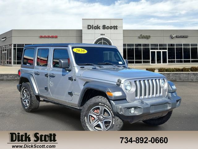 Used 2020 Jeep Wrangler Unlimited Sport S image 1