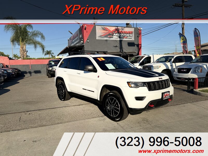 Used 2018 Jeep Grand Cherokee Trailhawk w/ Trailhawk Luxury Group