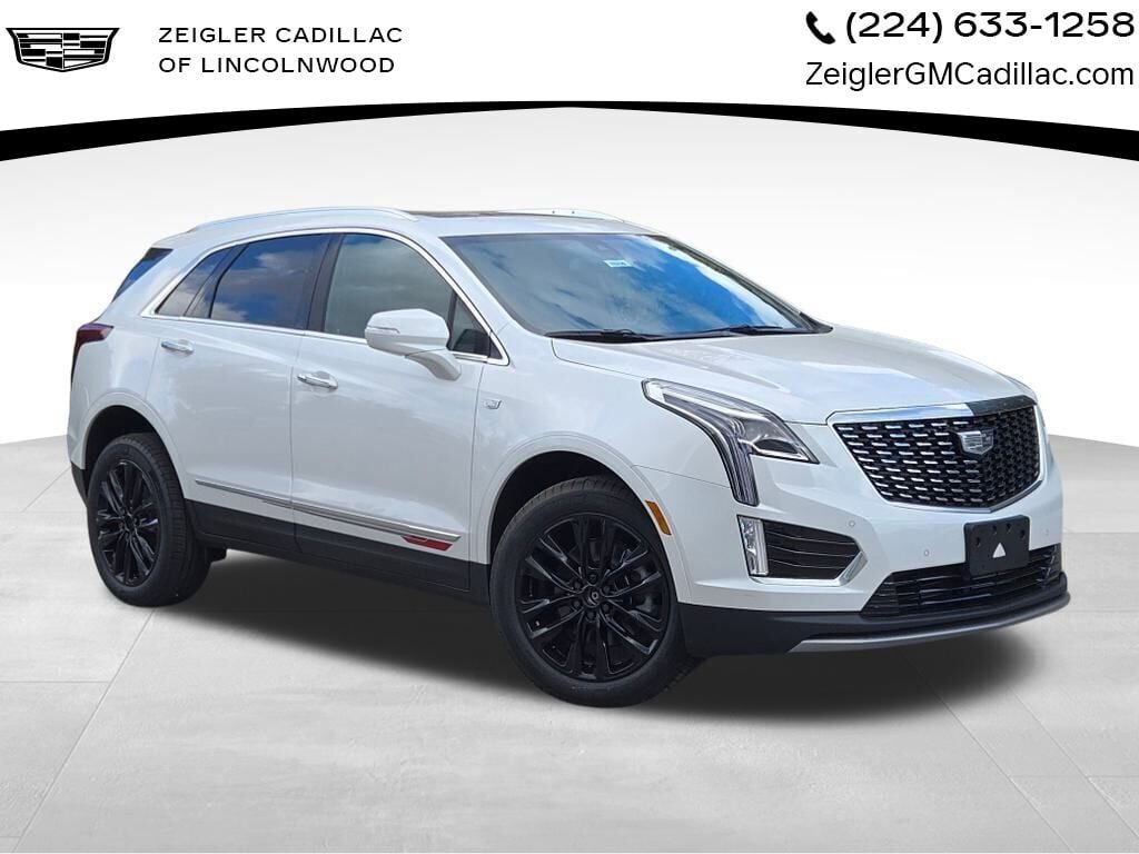 New 2025 Cadillac XT5 Premium Luxury w/ LPO, Red Accent Package