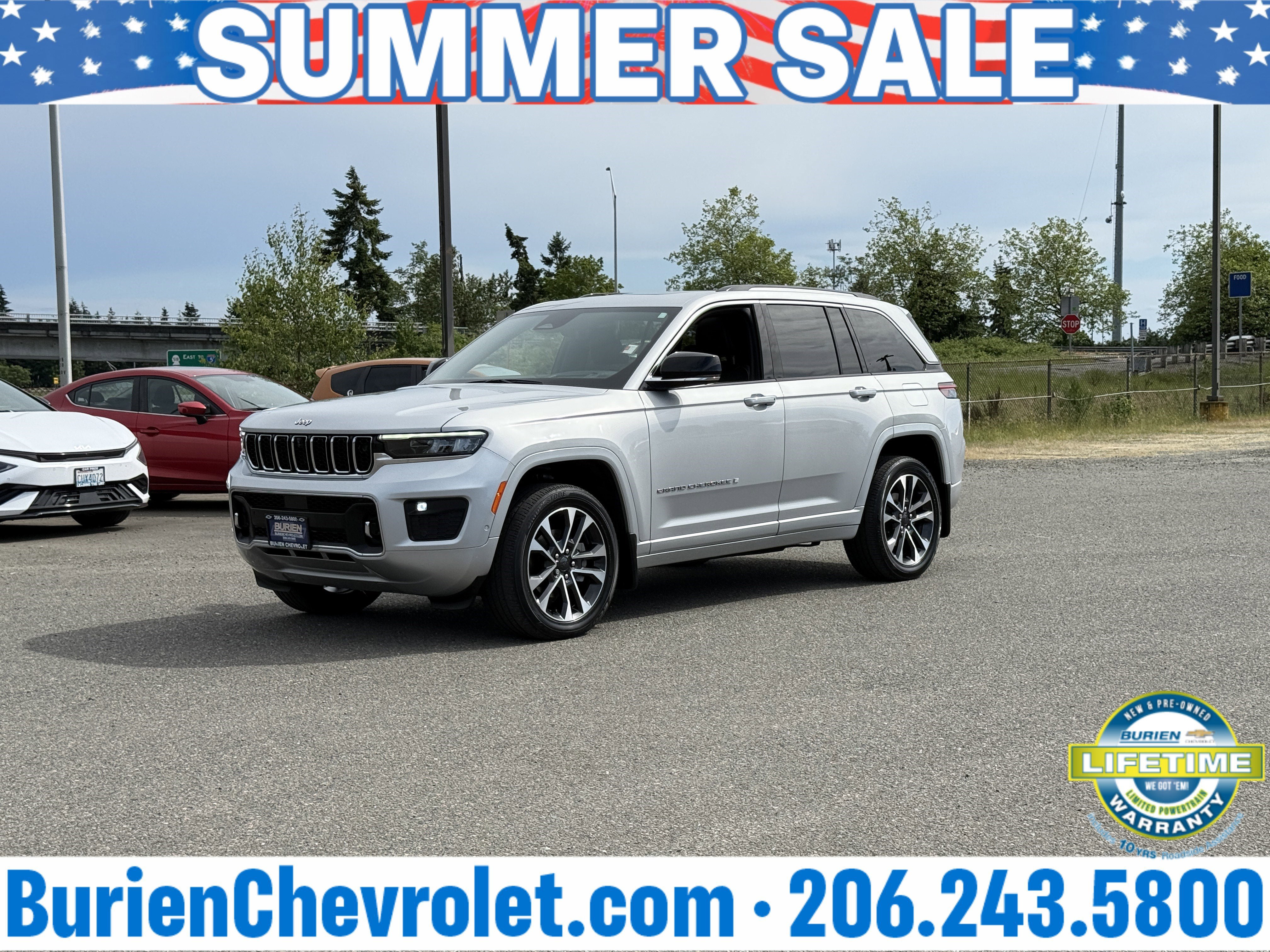 Used 2022 Jeep Grand Cherokee Overland w/ Adv Protech Group III AWD/4WD image 41