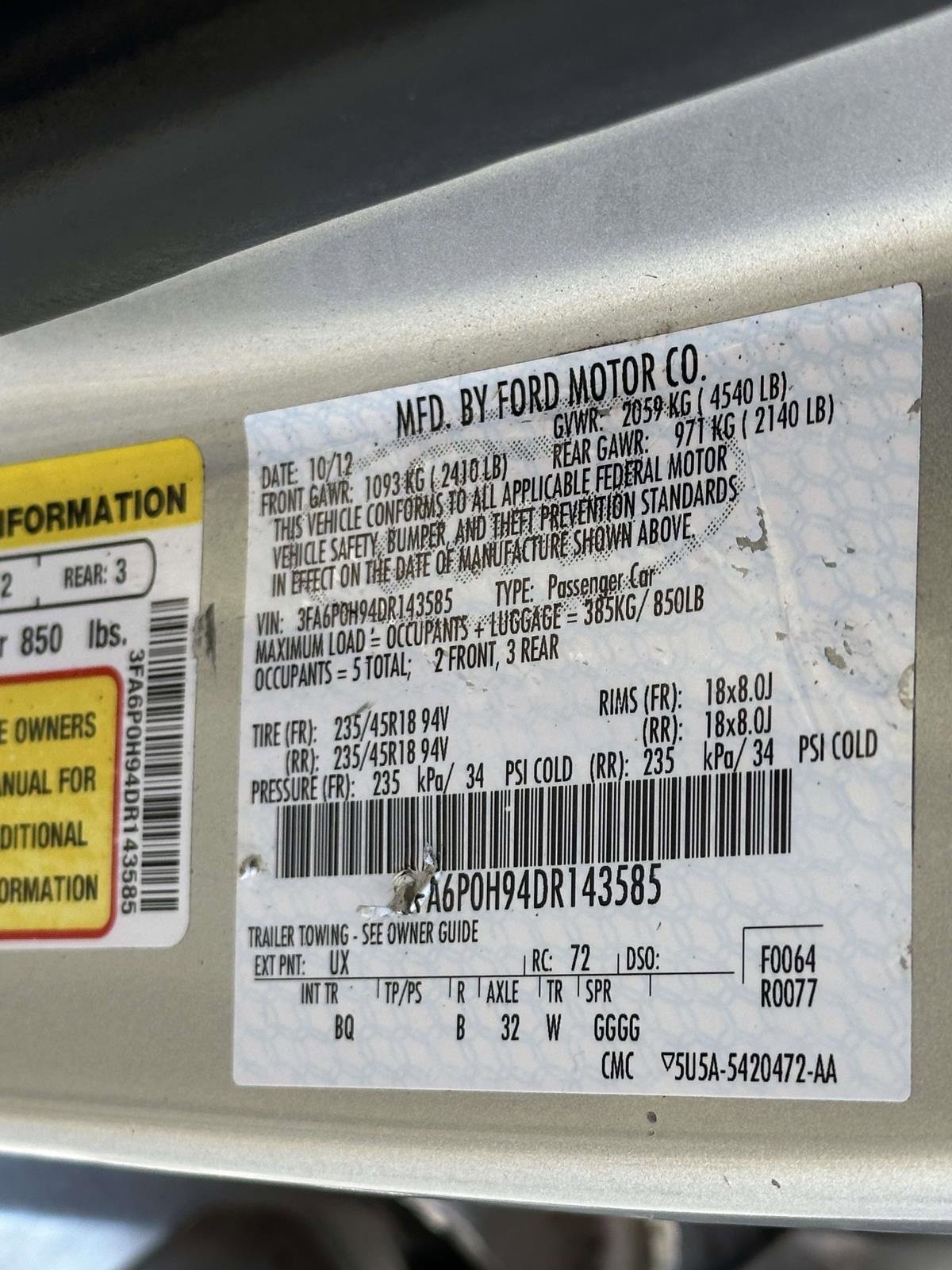 Used 2013 Ford Fusion SE image 26