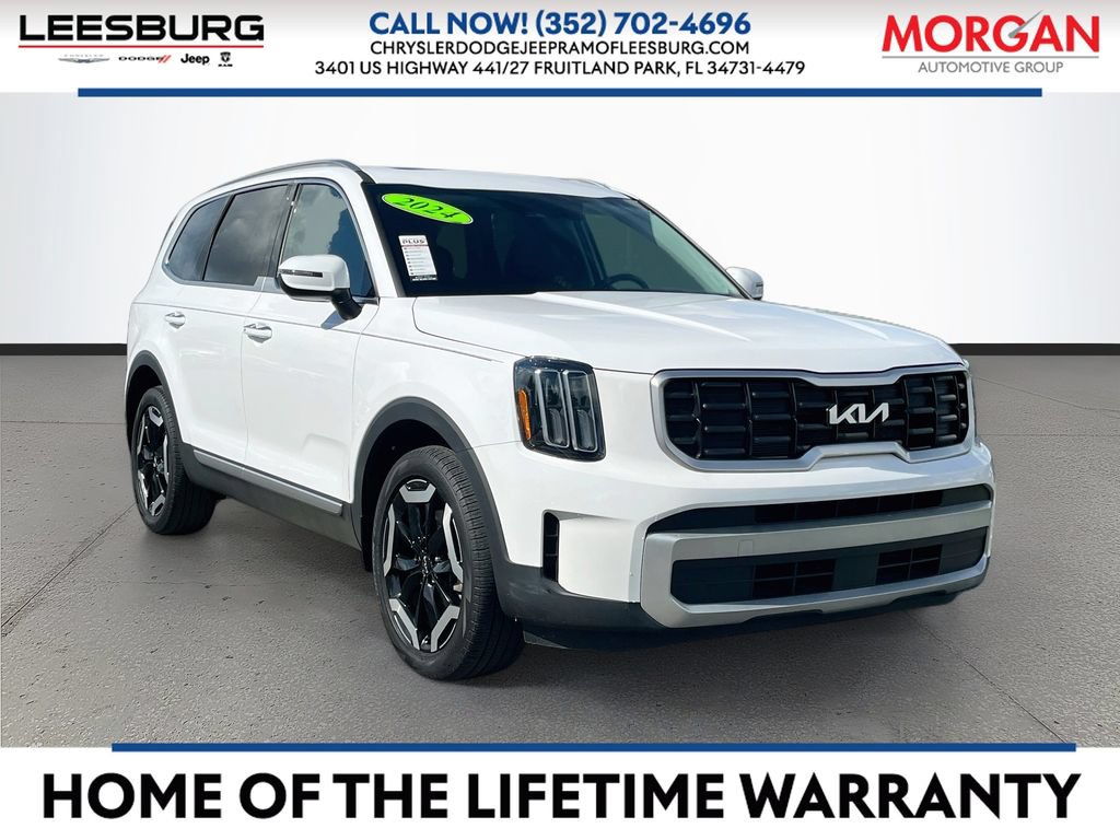 Used 2024 Kia Telluride S w/ S Sunroof Package