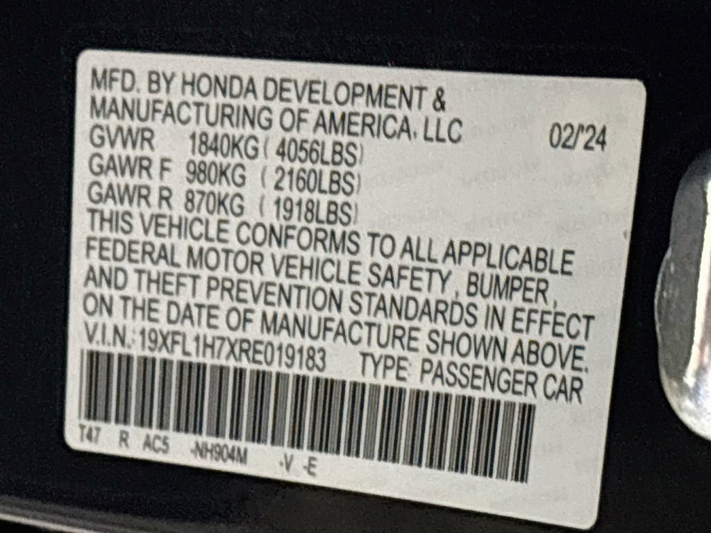 Used 2024 Honda Civic EX-L image 25