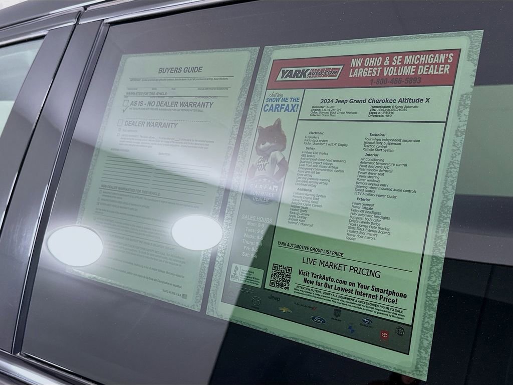 Certified 2024 Jeep Grand Cherokee Altitude image 16