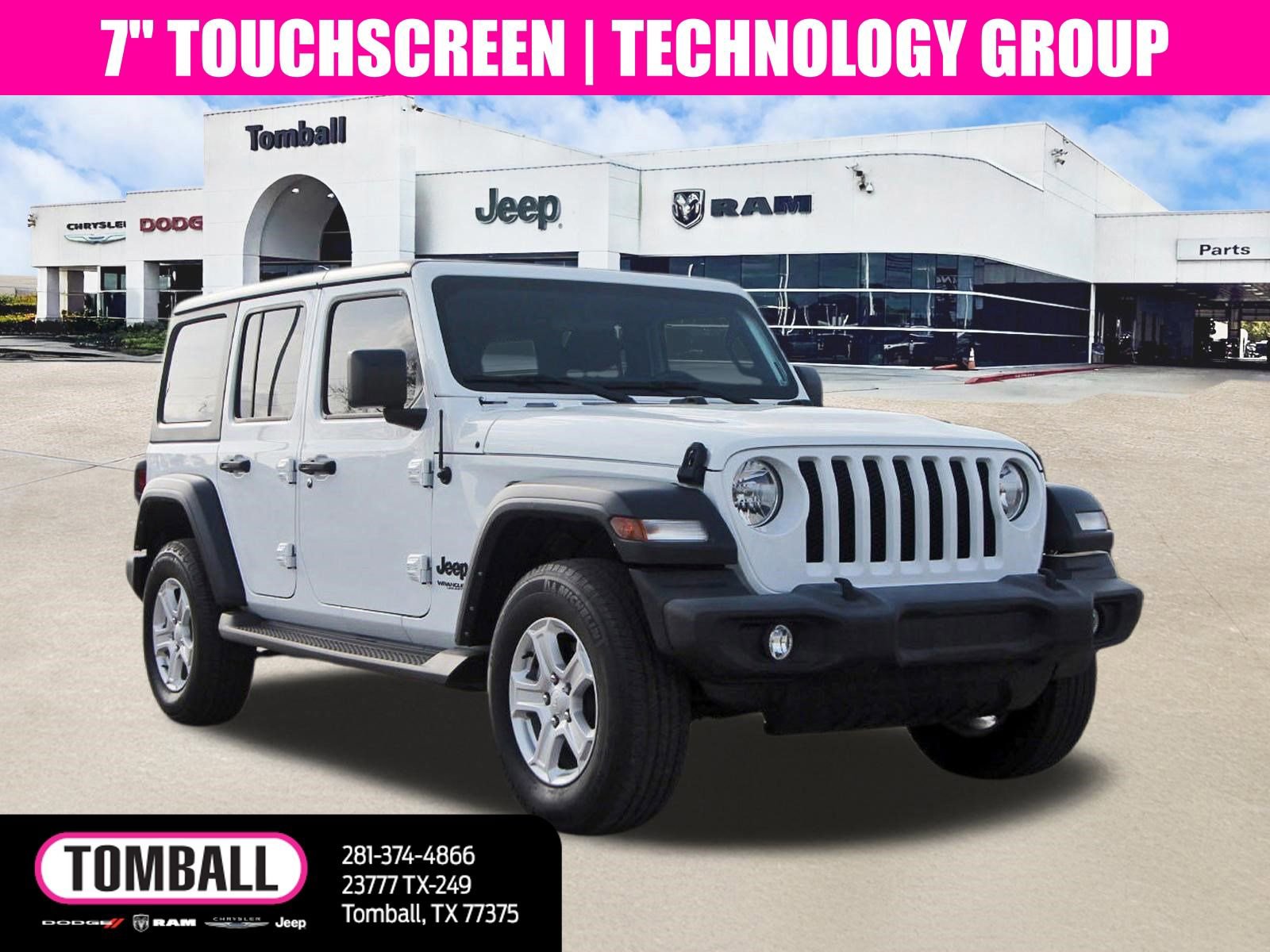 Used 2022 Jeep Wrangler Unlimited Sport S image 1
