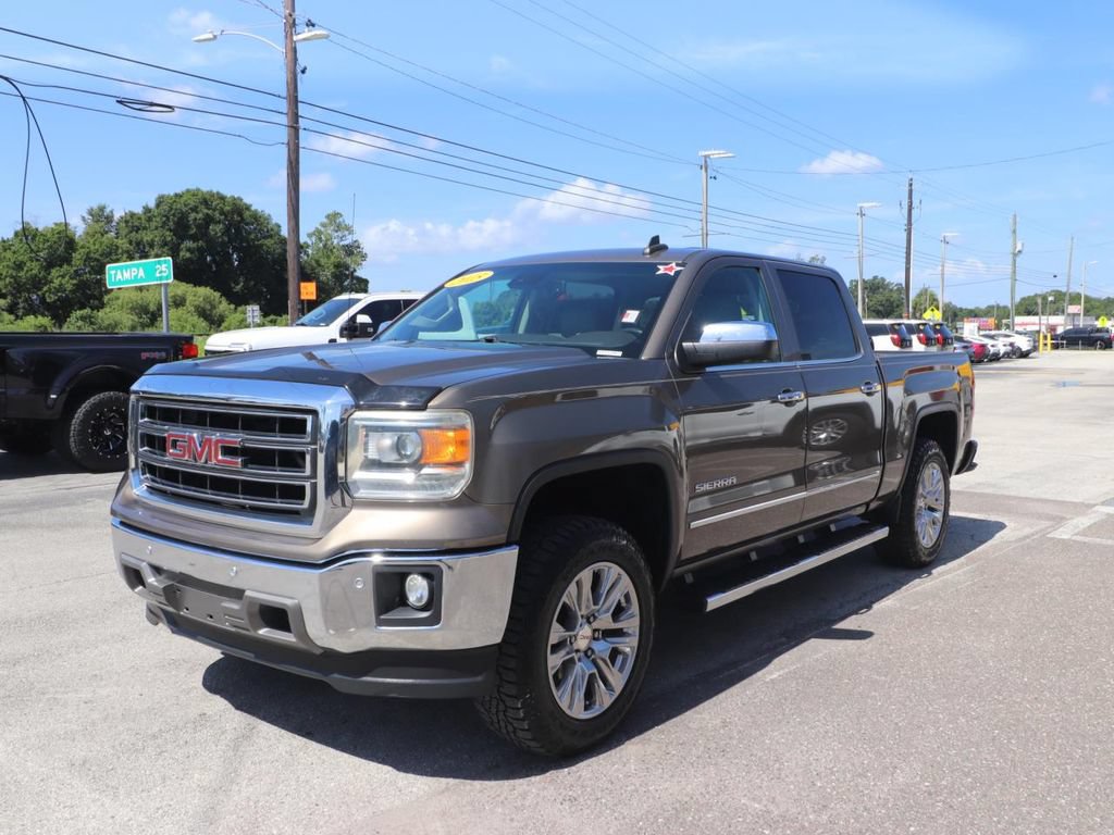 Used 2015 GMC Sierra 1500 SLT w/ SLT Crew Cab Value Package RWD image 5