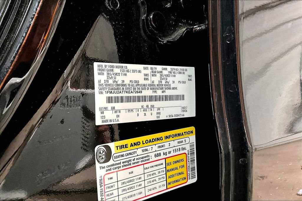 Used 2019 Ford Expedition Limited w/ Special Edition Package AWD/4WD image 26