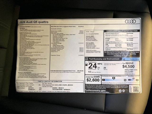 New 2026 Audi Q5 2.0T AWD/4WD image 11
