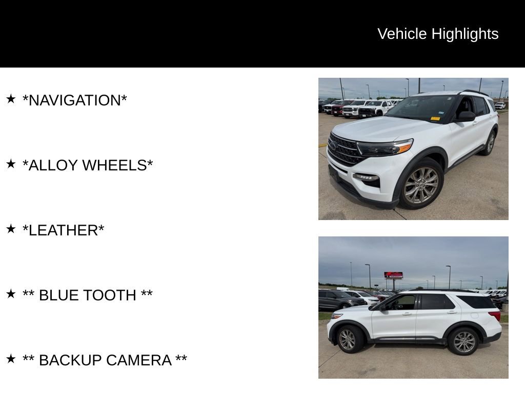 Used 2021 Ford Explorer XLT w/ Equipment Group 202A RWD image 4