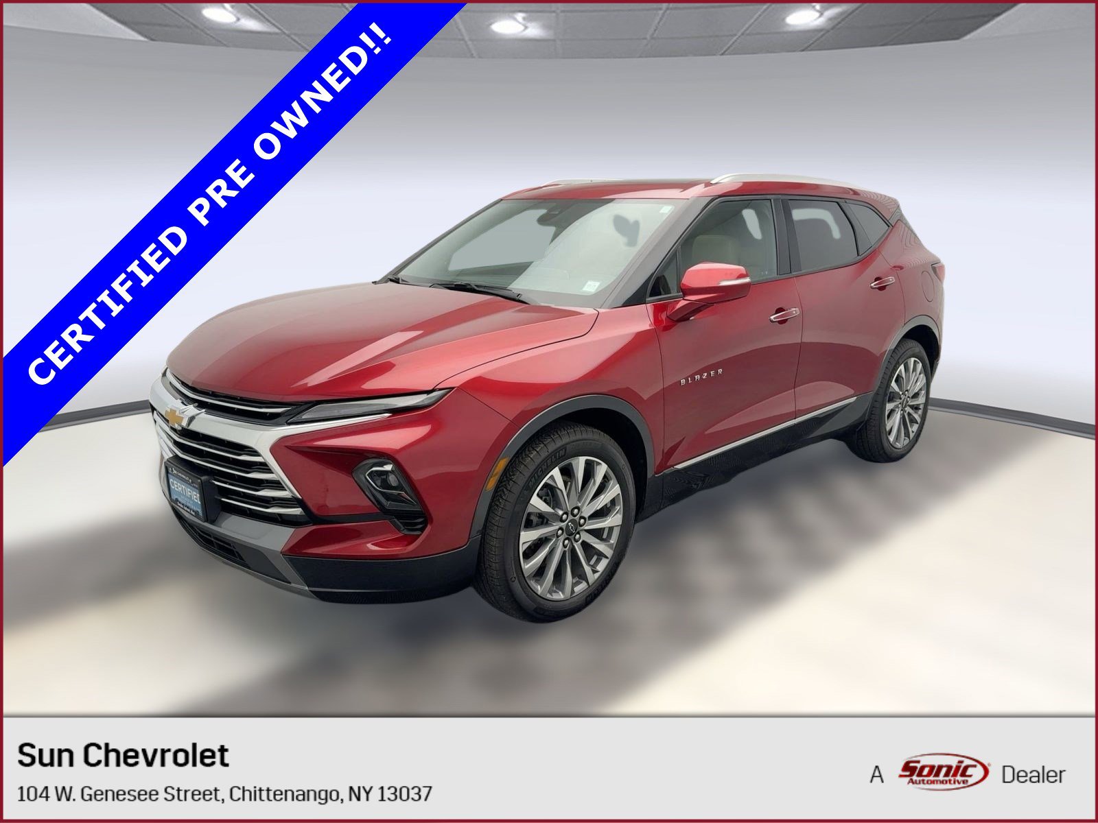 Certified 2024 Chevrolet Blazer Premier w/ Driver Confidence II Package