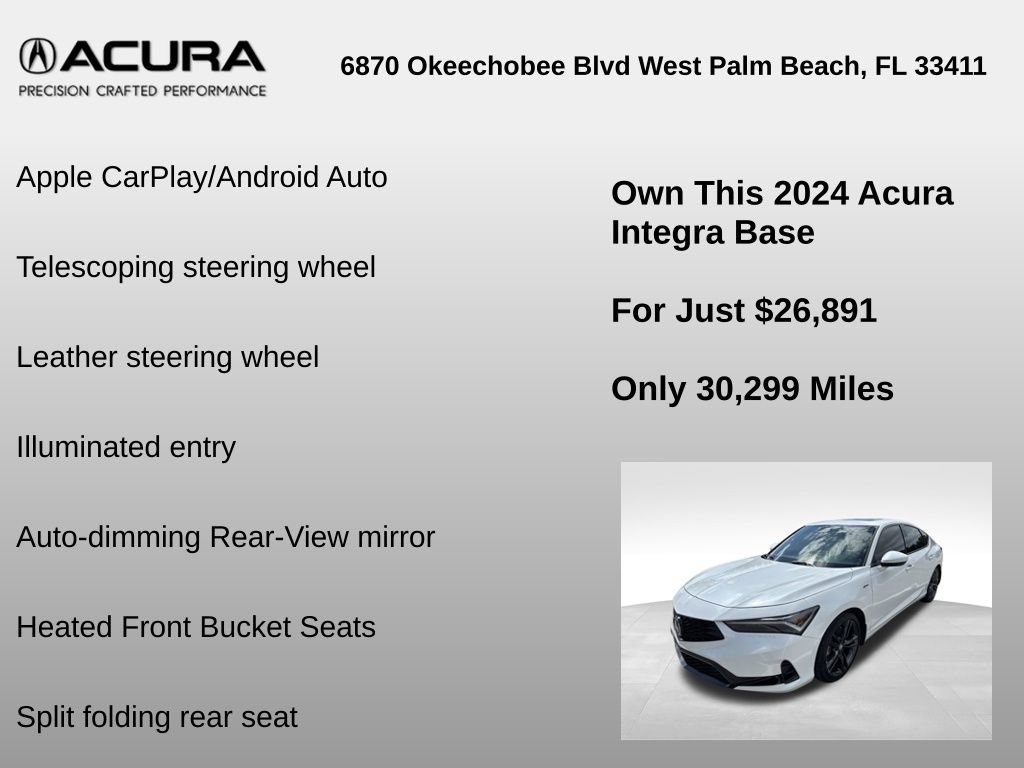 Used 2024 Acura Integra A-Spec FWD image 12