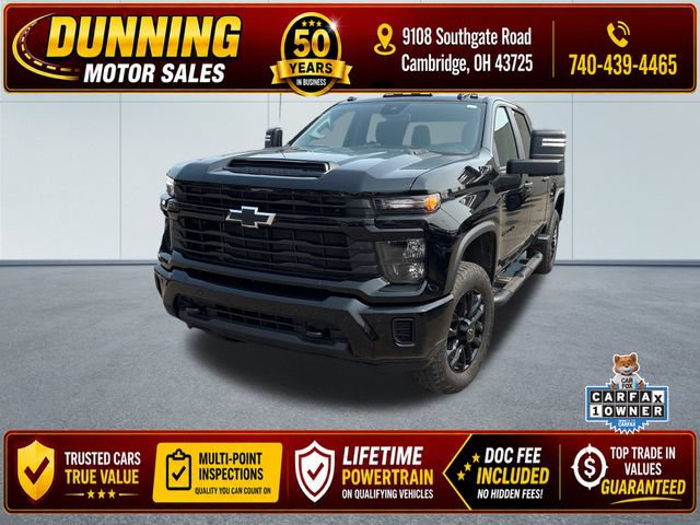 Used 2025 Chevrolet Silverado 2500 Custom w/ Custom Value Package