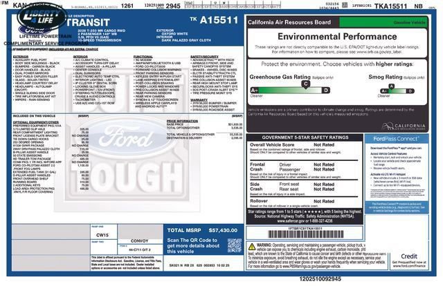 New 2026 Ford Transit 250 148 Medium Roof w/ Load Area Protection Package image 33
