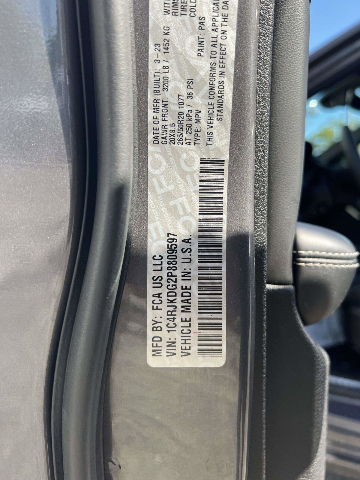 Used 2023 Jeep Grand Cherokee L Overland AWD/4WD image 33