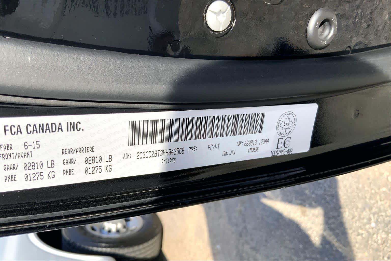 Used 2015 Dodge Challenger R/T w/ Quick Order Package 28D R/T RWD image 28