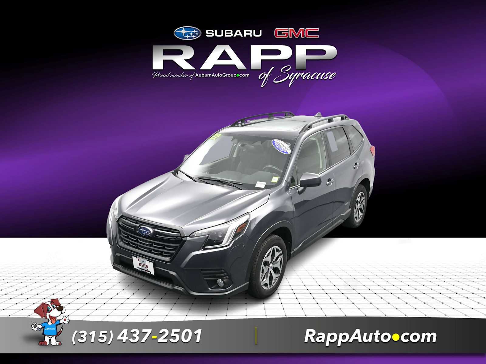 Certified 2022 Subaru Forester Premium