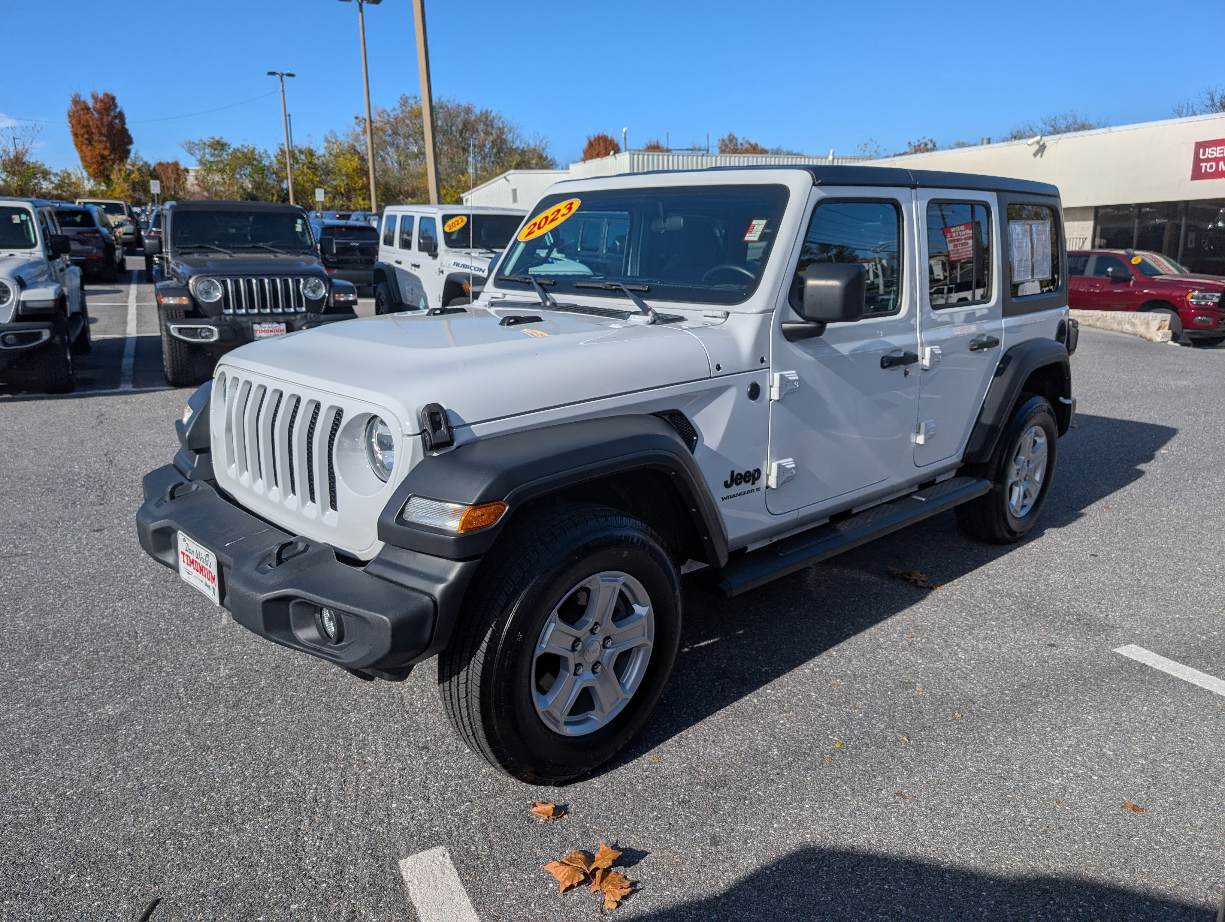 Used 2023 Jeep Wrangler Sport S