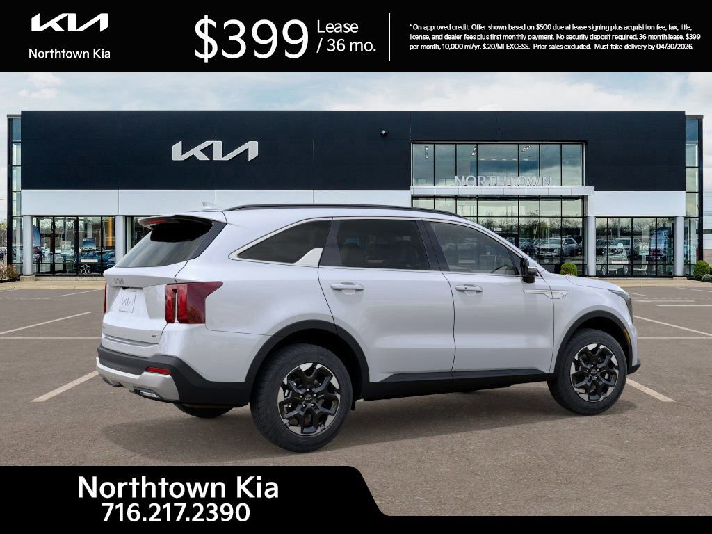 New 2026 Kia Sorento S w/ S Panoramic Sunroof Package image 6