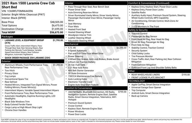Used 2021 RAM 1500 Laramie image 20
