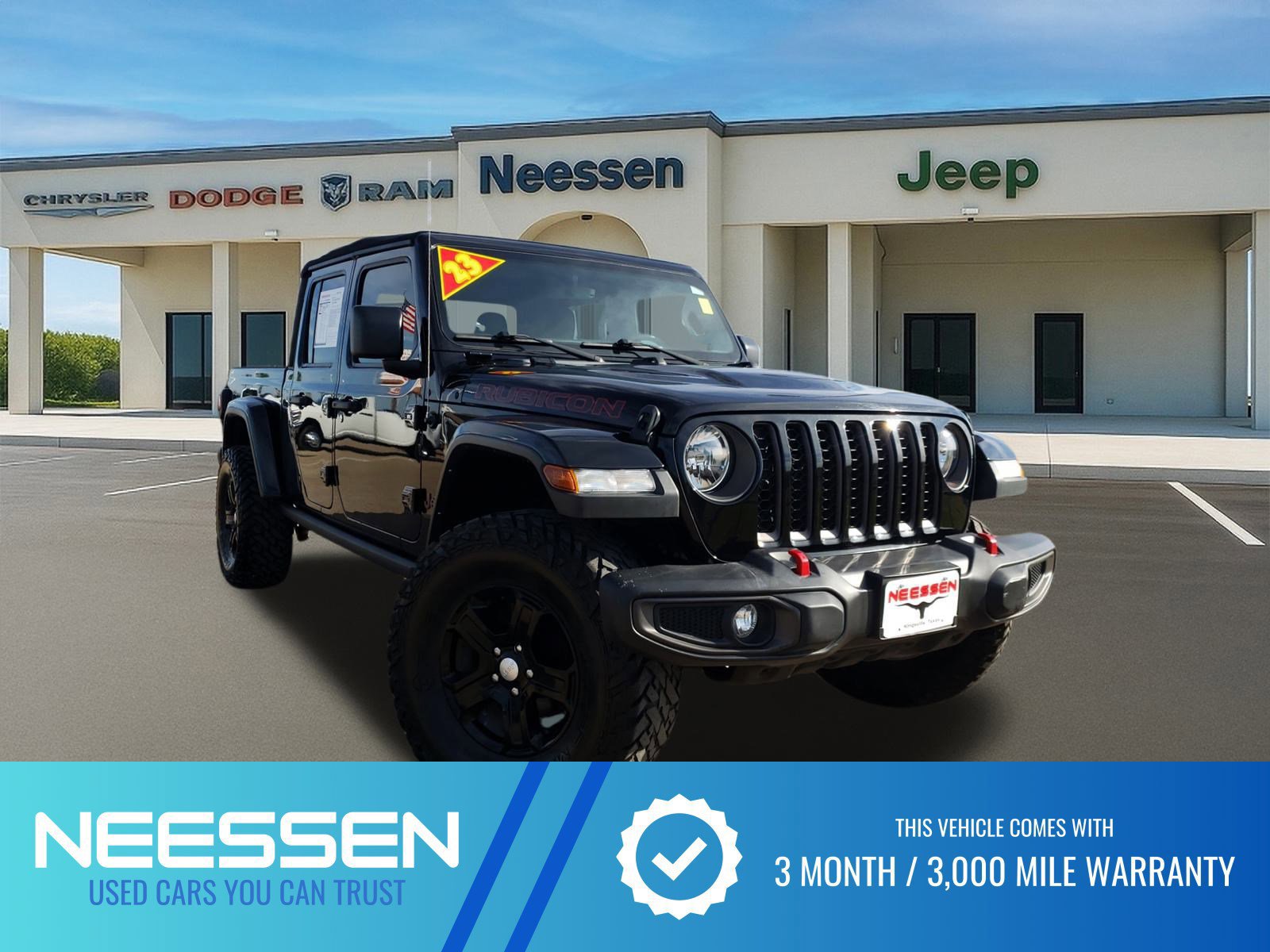 Used 2023 Jeep Gladiator Rubicon w/ Trailer Tow Package image 1