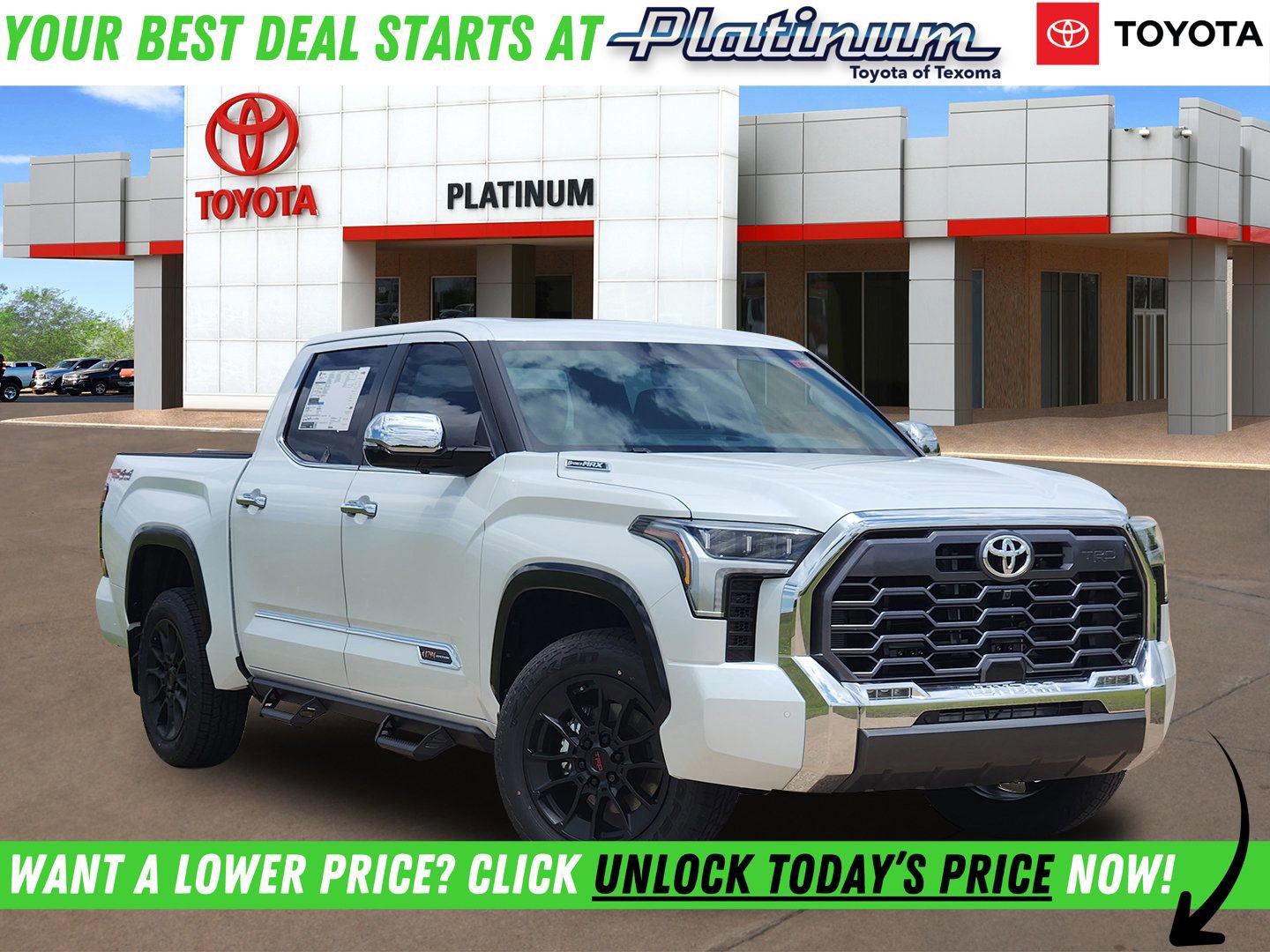 New 2026 Toyota Tundra 1794 Edition w/ TRD Off-Road Package AWD/4WD image 1