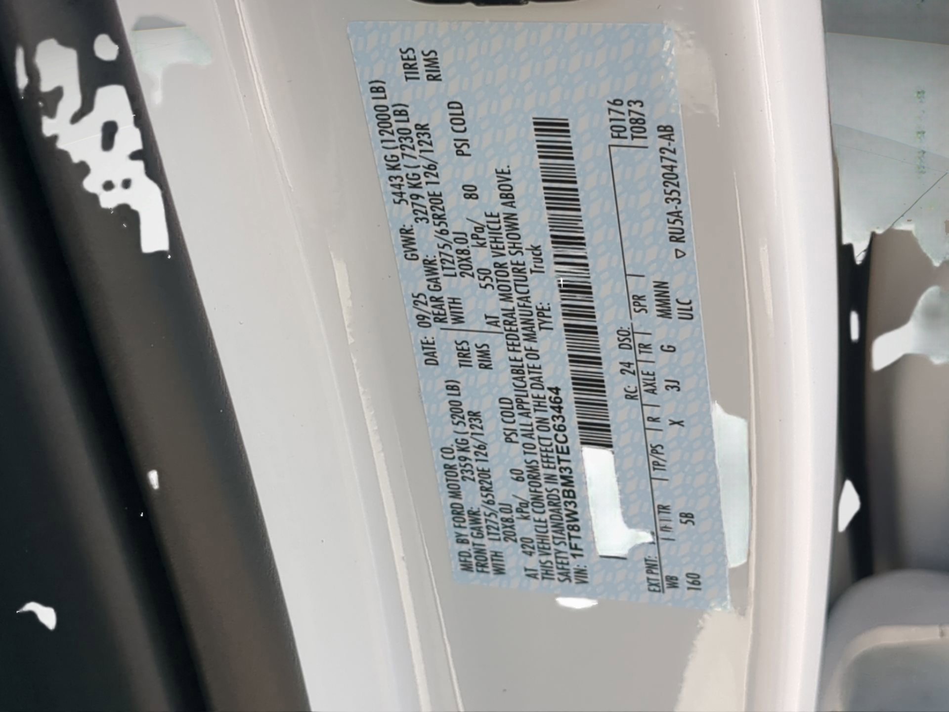 New 2026 Ford F350 Lariat w/ Black Appearance Package image 68