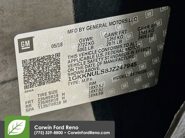 Used 2018 GMC Acadia SLT AWD/4WD image 36
