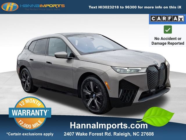 Used 2024 BMW iX xDrive50 w/ Premium Package image 1