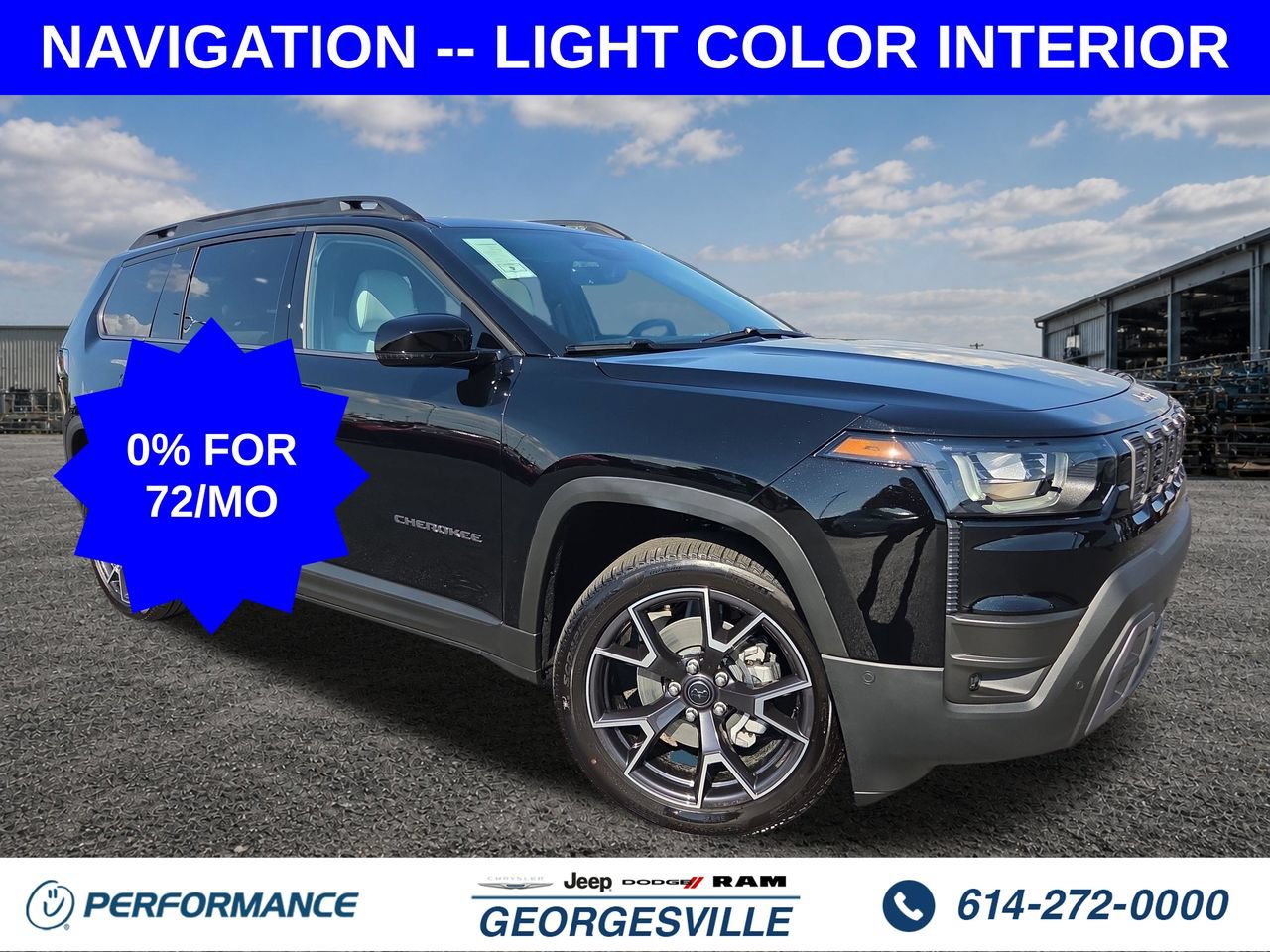 New 2026 Jeep Cherokee Overland AWD/4WD image 1