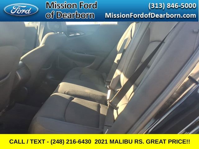 Used 2021 Chevrolet Malibu RS w/ LPO, Convenience Package 2 image 10