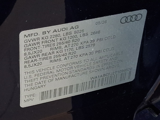 New 2026 Audi Q3 quattro 2.0T AWD/4WD image 15