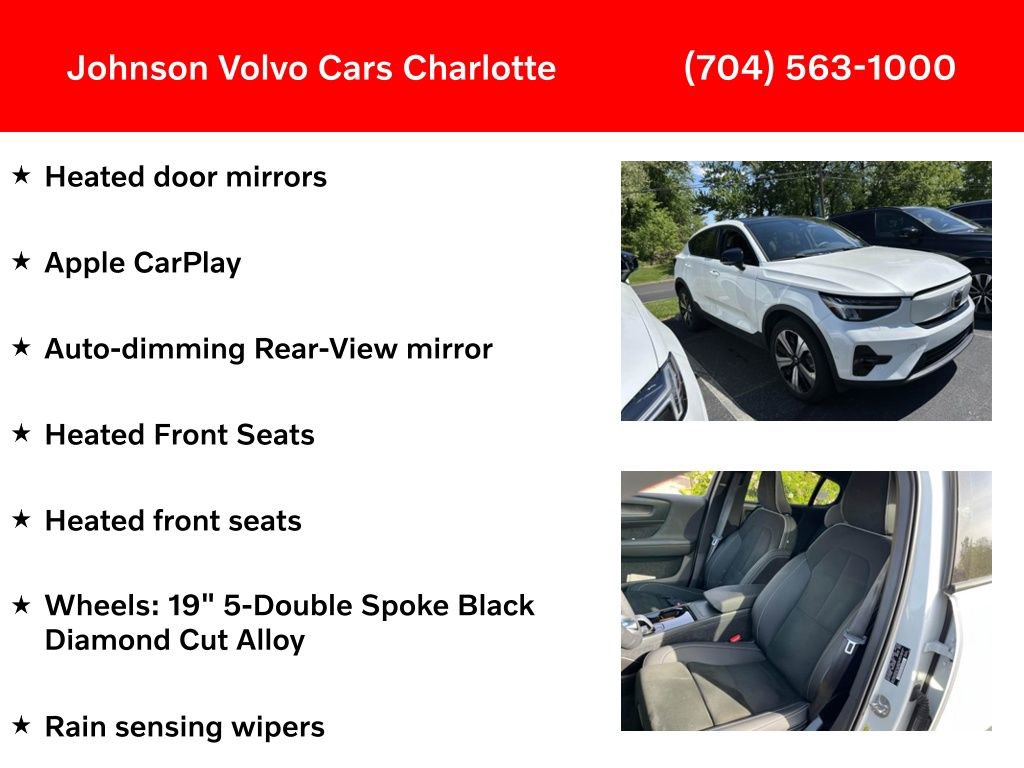 Used 2023 Volvo C40 P8 Recharge Plus AWD/4WD image 6