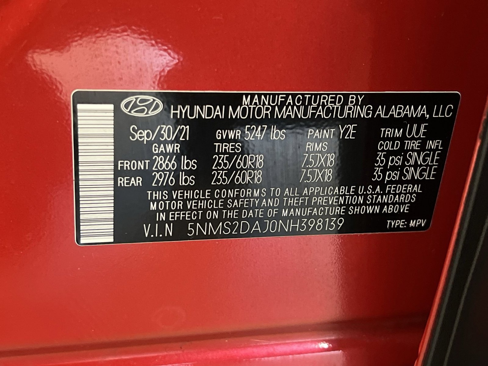 Used 2022 Hyundai Santa Fe SEL w/ Cargo Package image 33